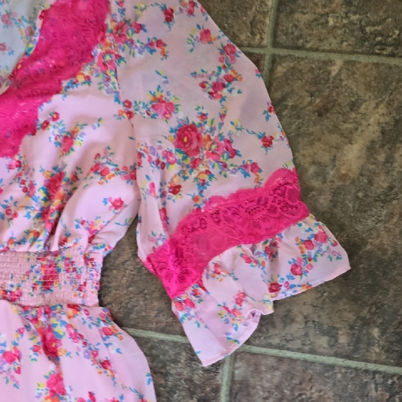 Betsey Johnson Pink Floral Dress - Picture 11 of 15